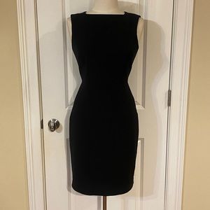 NEW Women’s Talbots Sheath Dress Black Size 4